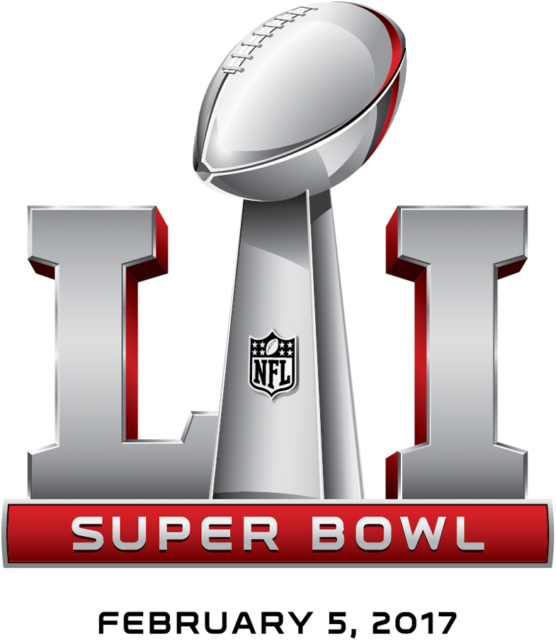 Super Bowl LI Alternate Logo v3 DIY iron on transfer (heat transfer)
